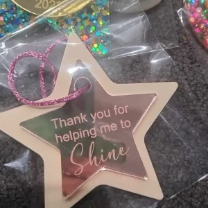 Personalised teachers ornament