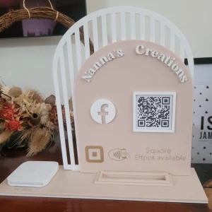 Square ready display stand