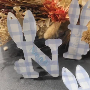 Easter acrylic name tags