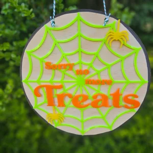 Reversible Trick or Treat Outdoor Sign