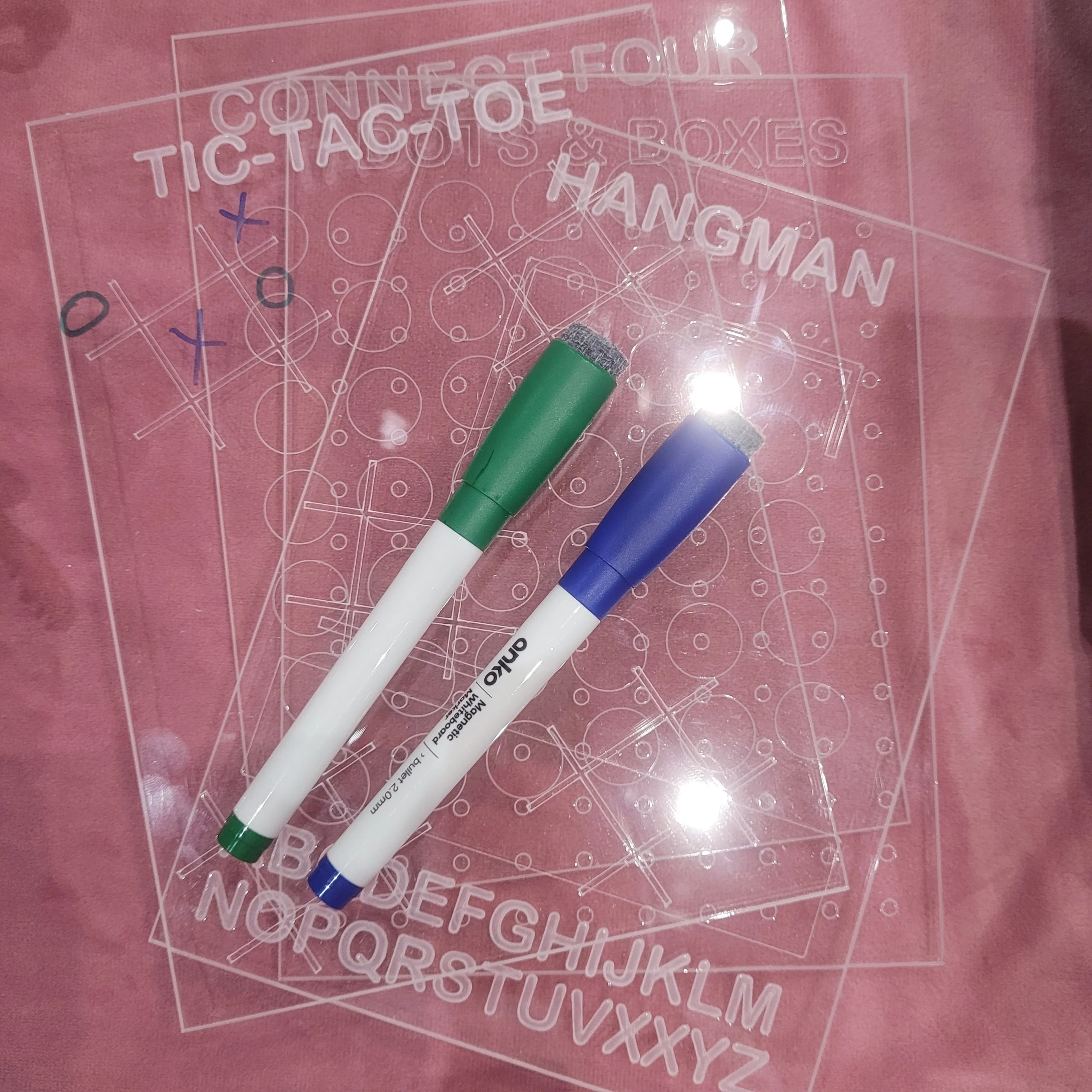 Acrylic Travel Games
