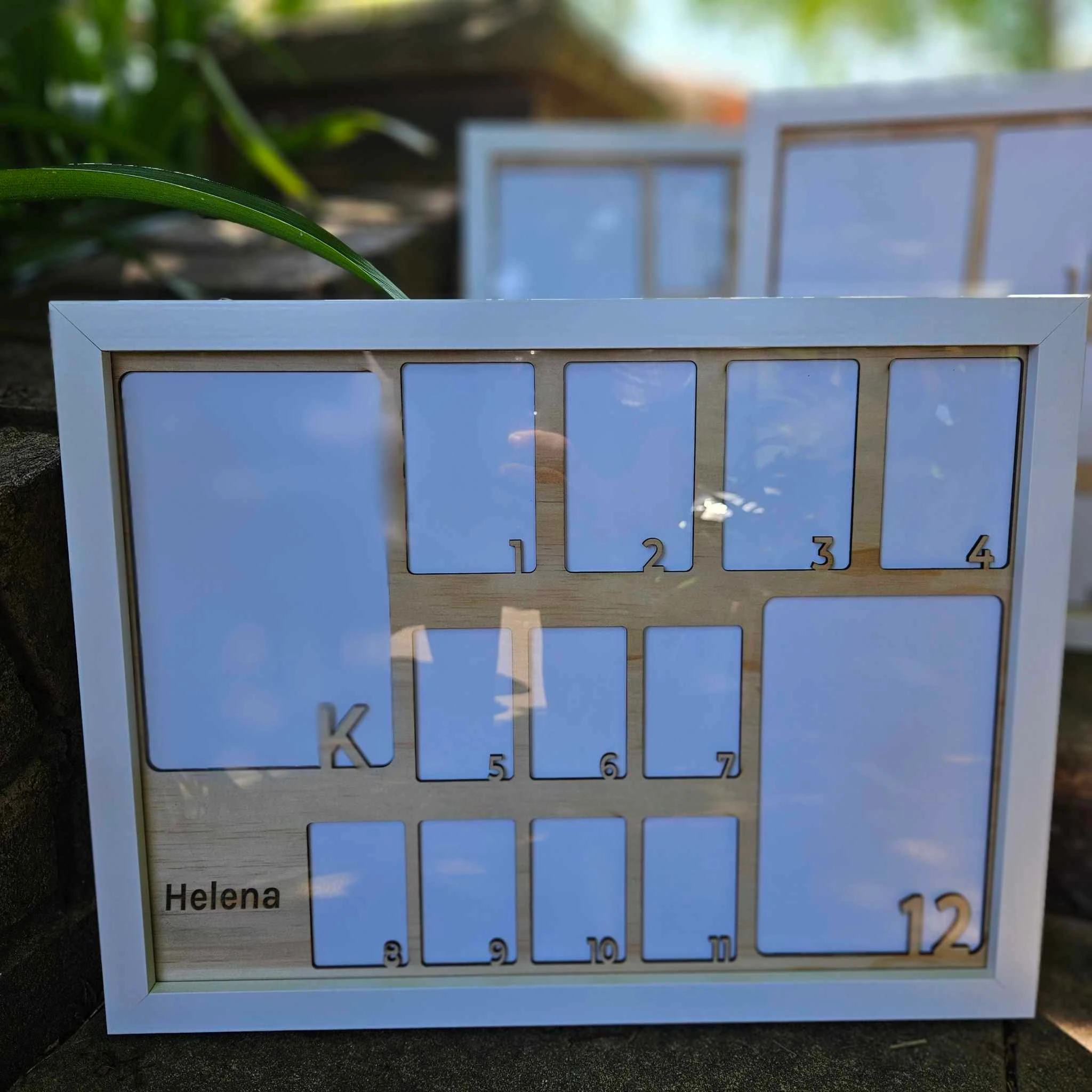 Engraved School Years Frame
