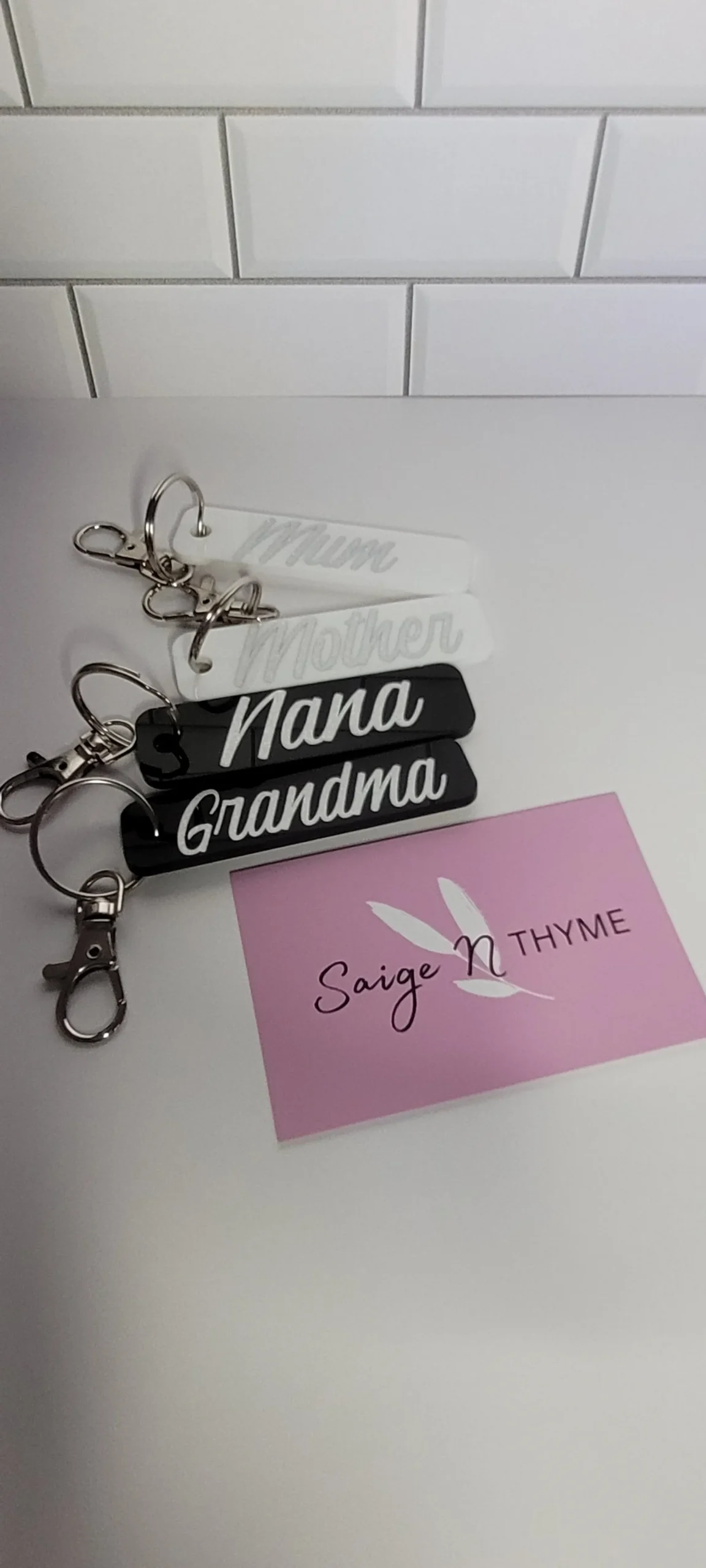 Personalised Keytags