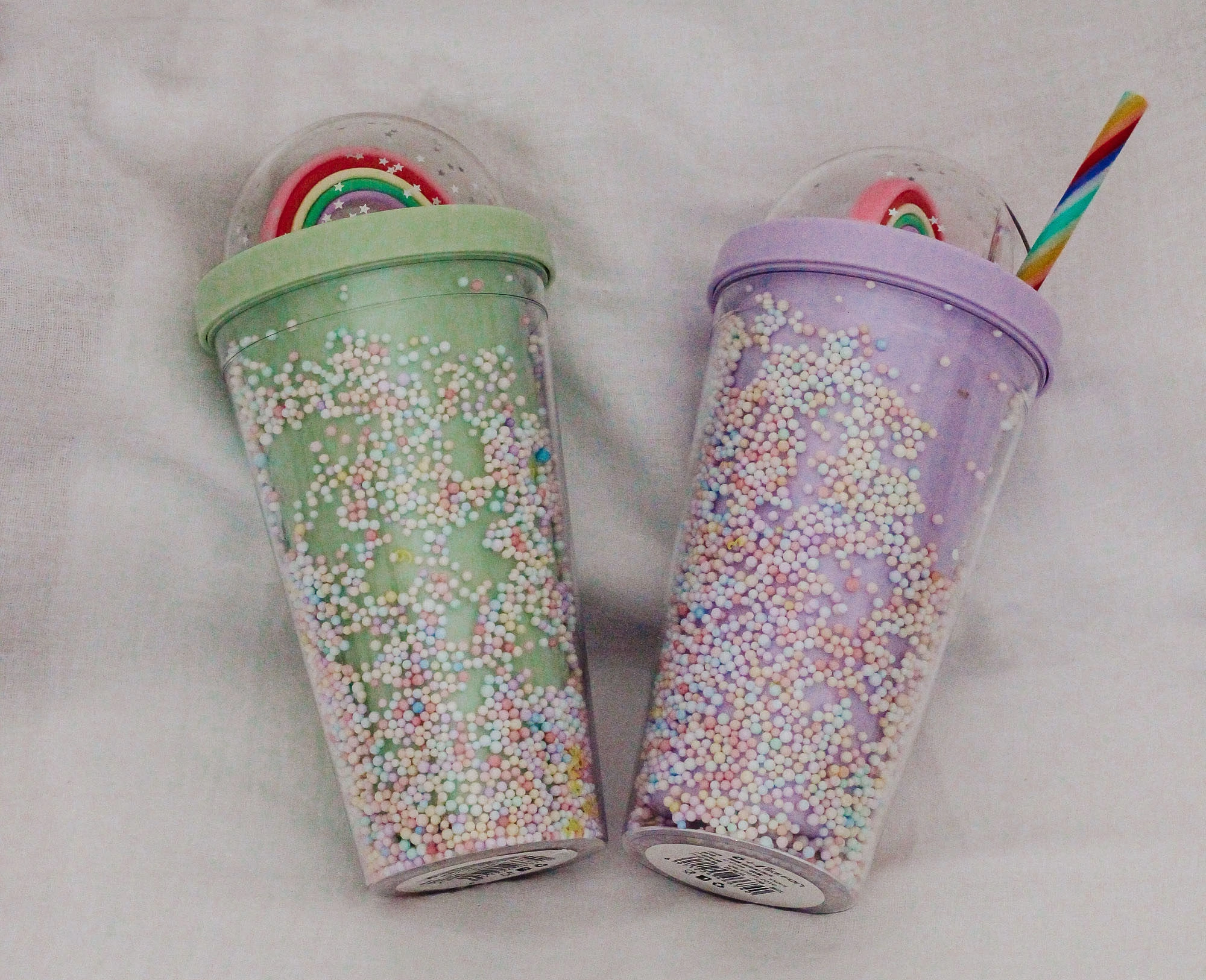 Rainbow Confetti Cups - Personalised