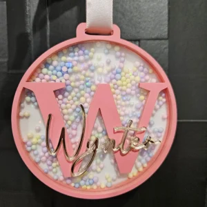 Pastel Confetti Bauble